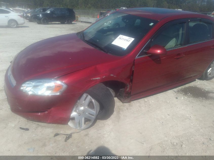 2013 CHEVROLET IMPALA LT - 2G1WG5E31D1246984