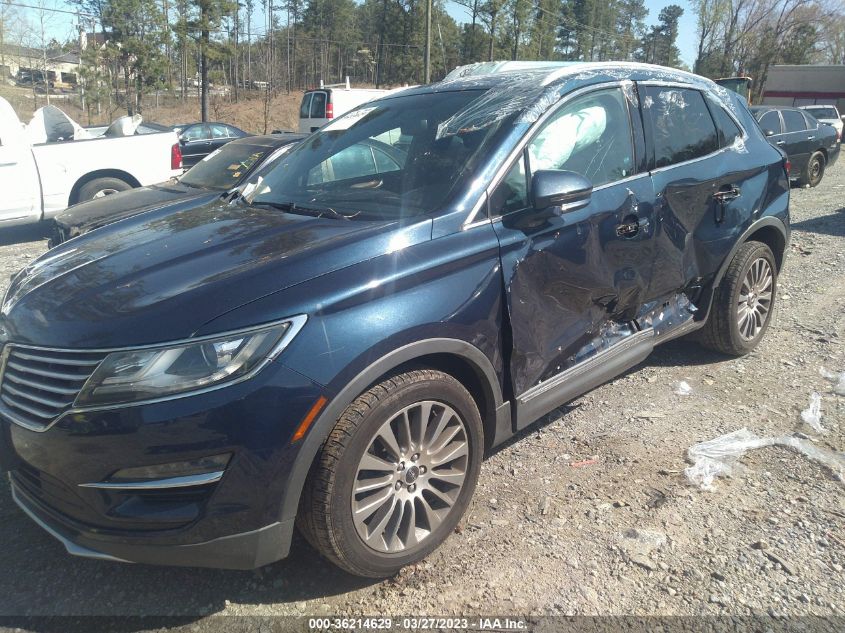 2016 LINCOLN MKC RESERVE - 5LMCJ3D91GUJ18574