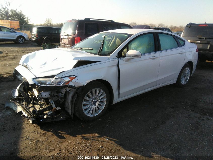 2014 FORD FUSION SE HYBRID - 3FA6P0LU6ER260288