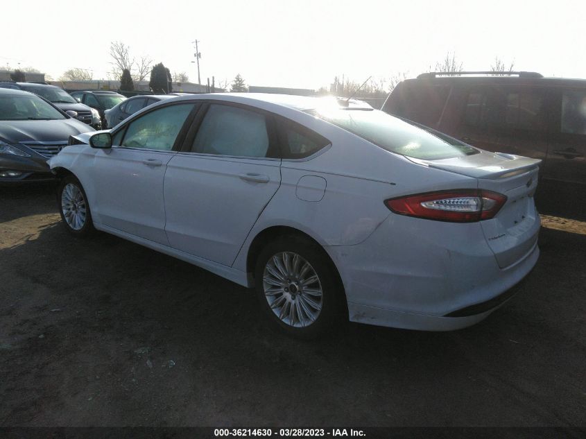 2014 FORD FUSION SE HYBRID - 3FA6P0LU6ER260288