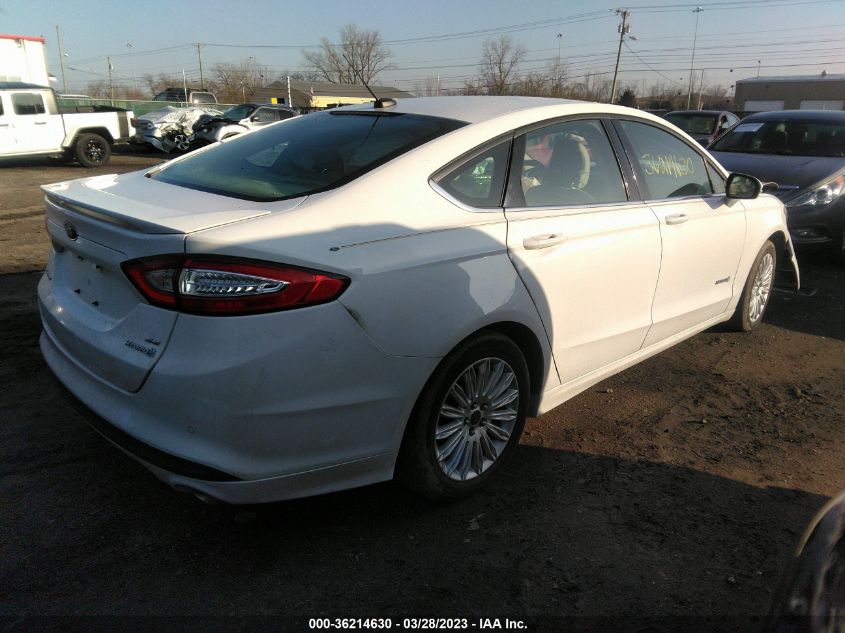 2014 FORD FUSION SE HYBRID - 3FA6P0LU6ER260288