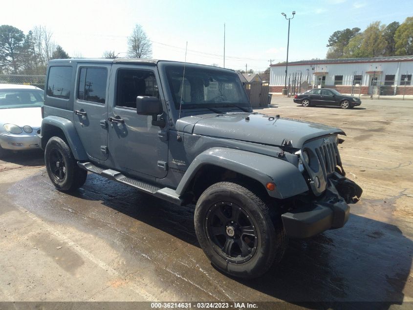 2014 JEEP WRANGLER UNLIMITED SAHARA - 1C4BJWEG8EL224489