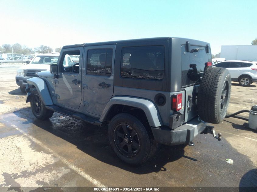 2014 JEEP WRANGLER UNLIMITED SAHARA - 1C4BJWEG8EL224489