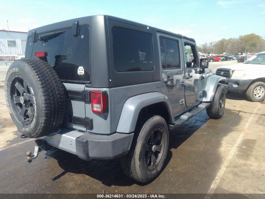 2014 JEEP WRANGLER UNLIMITED SAHARA - 1C4BJWEG8EL224489