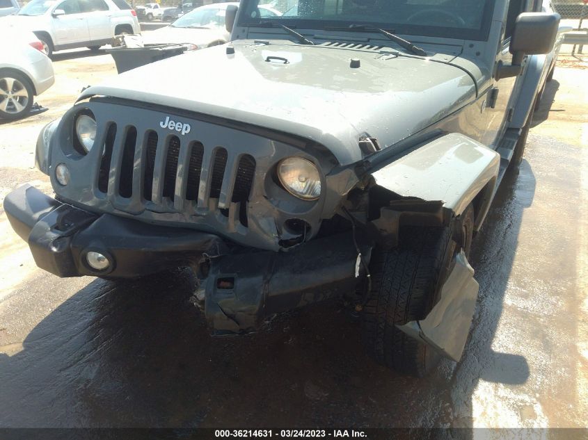 2014 JEEP WRANGLER UNLIMITED SAHARA - 1C4BJWEG8EL224489