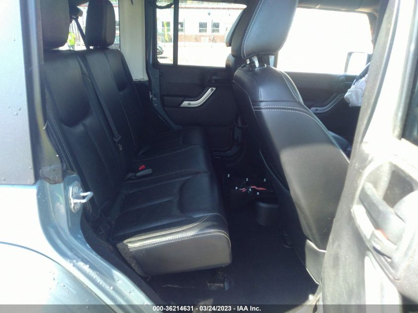 2014 JEEP WRANGLER UNLIMITED SAHARA - 1C4BJWEG8EL224489