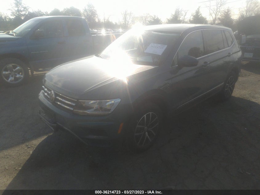 VIN 3VV3B7AX4MM014659 2021 VOLKSWAGEN TIGUAN SE/SE R-LINE BLACK/SEL