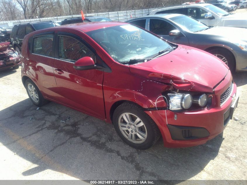 2013 CHEVROLET SONIC LT - 1G1JC6SG3D4231037