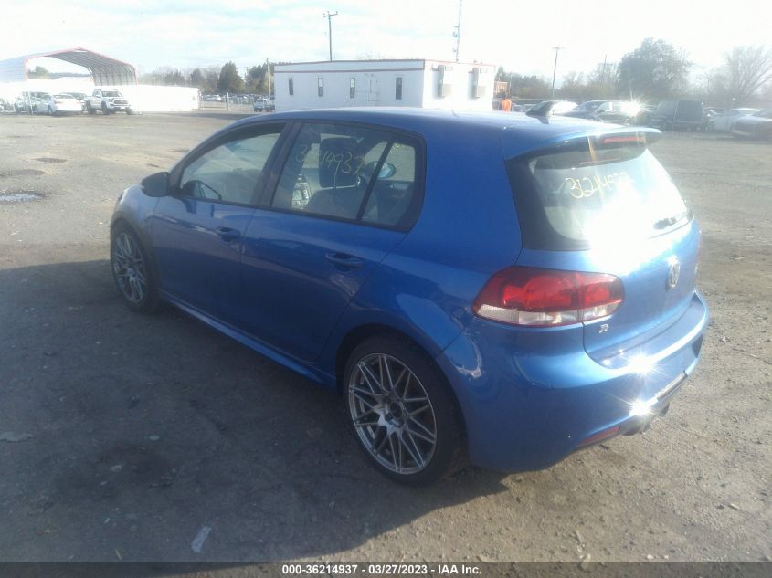 2013 VOLKSWAGEN GOLF R W/SUNROOF & NAVI WVWPF7AJ3DW021165