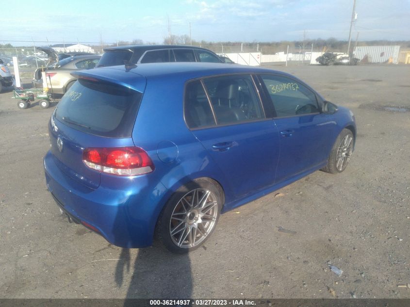 2013 VOLKSWAGEN GOLF R W/SUNROOF & NAVI WVWPF7AJ3DW021165