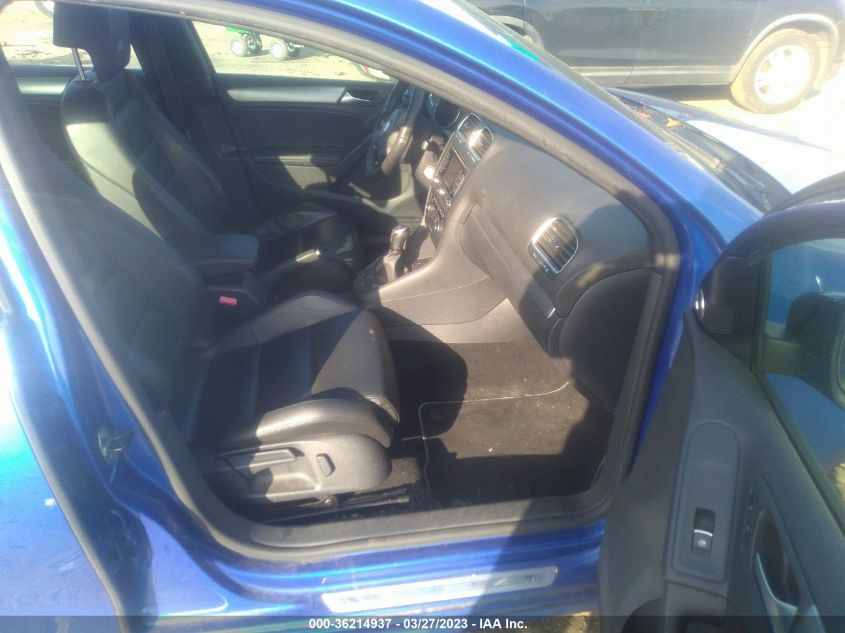 2013 VOLKSWAGEN GOLF R W/SUNROOF & NAVI WVWPF7AJ3DW021165