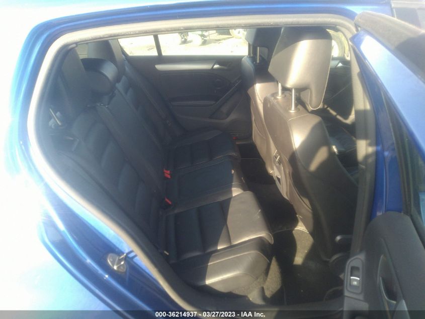 2013 VOLKSWAGEN GOLF R W/SUNROOF & NAVI WVWPF7AJ3DW021165