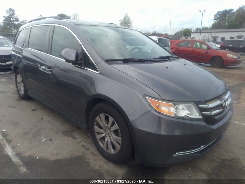 2016 HONDA ODYSSEY EX-L - 5FNRL5H6XGB002032