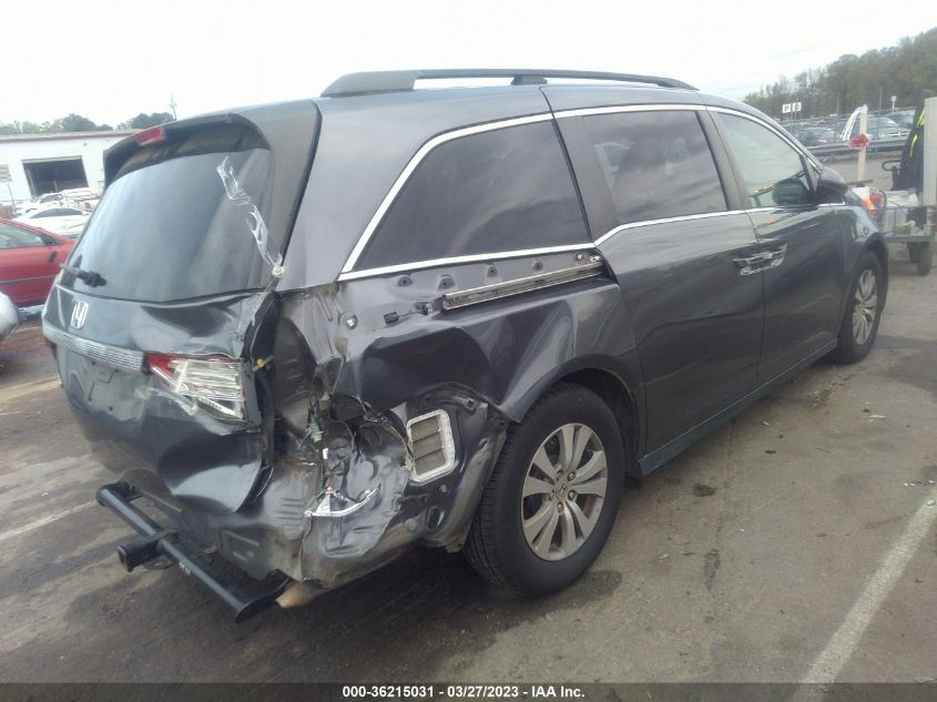 2016 HONDA ODYSSEY EX-L - 5FNRL5H6XGB002032