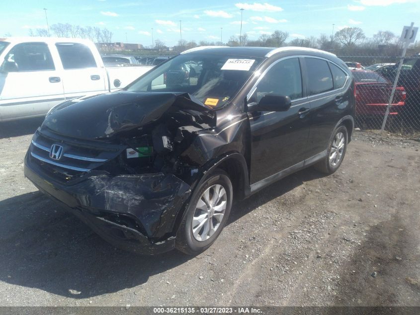 2014 HONDA CR-V EX-L - 2HKRM3H75EH548567