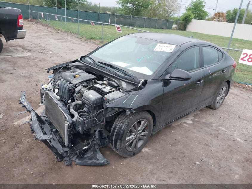 VIN 5NPD84LF0JH230305 2018 HYUNDAI ELANTRA SEL