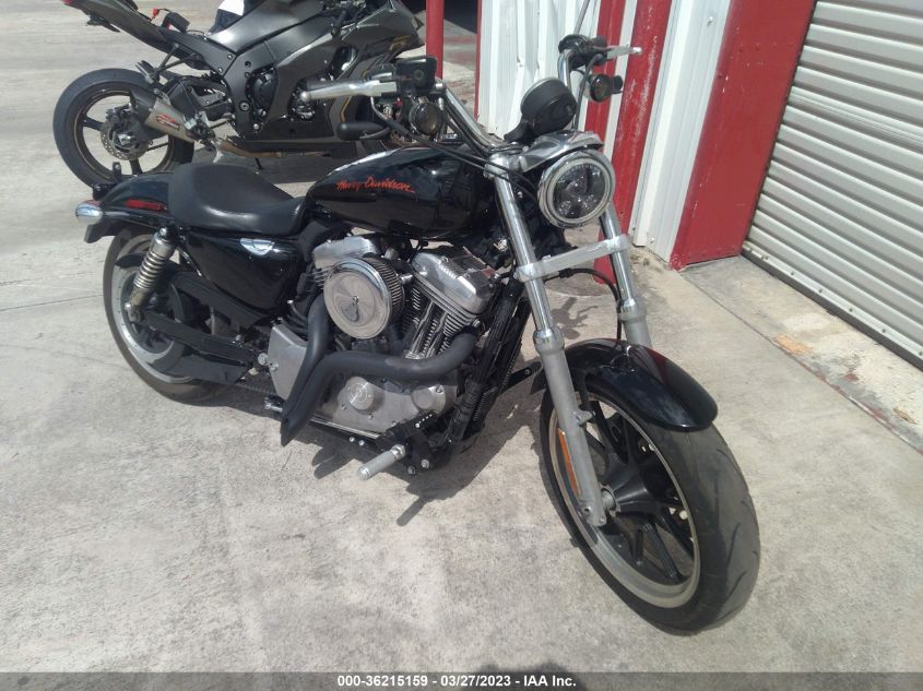 2012 HARLEY-DAVIDSON XL883 SUPERLOW - 1HD4CR218CC424031