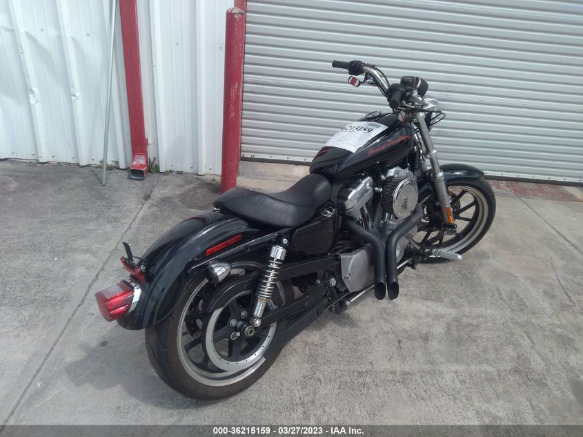 2012 HARLEY-DAVIDSON XL883 SUPERLOW - 1HD4CR218CC424031