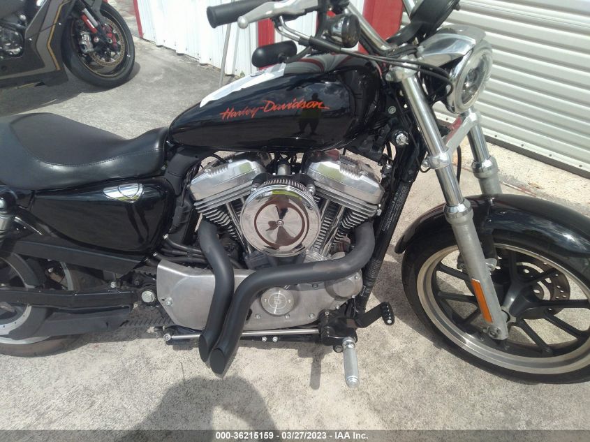 2012 HARLEY-DAVIDSON XL883 SUPERLOW - 1HD4CR218CC424031