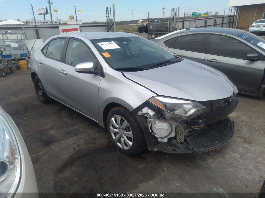 2015 TOYOTA COROLLA L/LE/S/S PLUS/LE PLUS - 5YFBURHE0FP285640