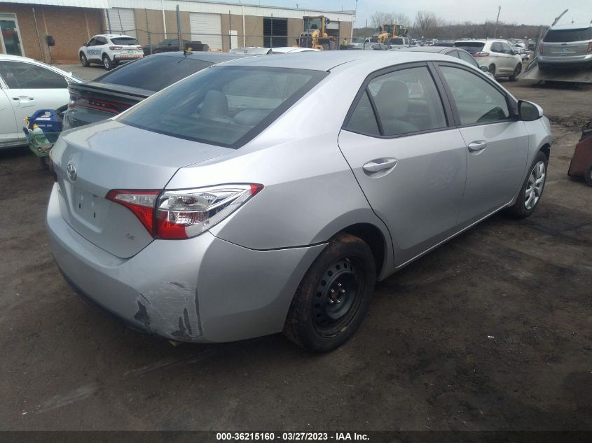 2015 TOYOTA COROLLA L/LE/S/S PLUS/LE PLUS - 5YFBURHE0FP285640