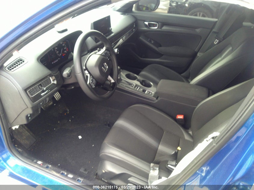 VIN 2HGFE2F56NH605140 2022 HONDA CIVIC SEDAN SPORT