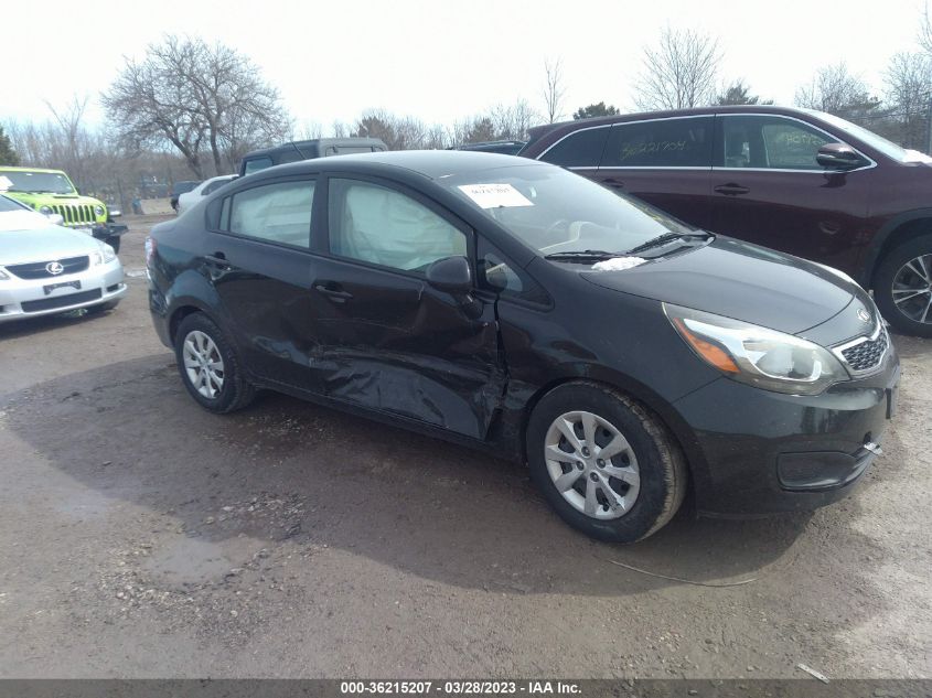 2013 KIA RIO EX - KNADN4A35D6169790