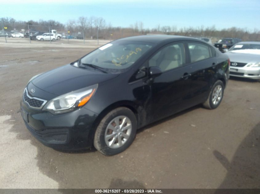 2013 KIA RIO EX - KNADN4A35D6169790