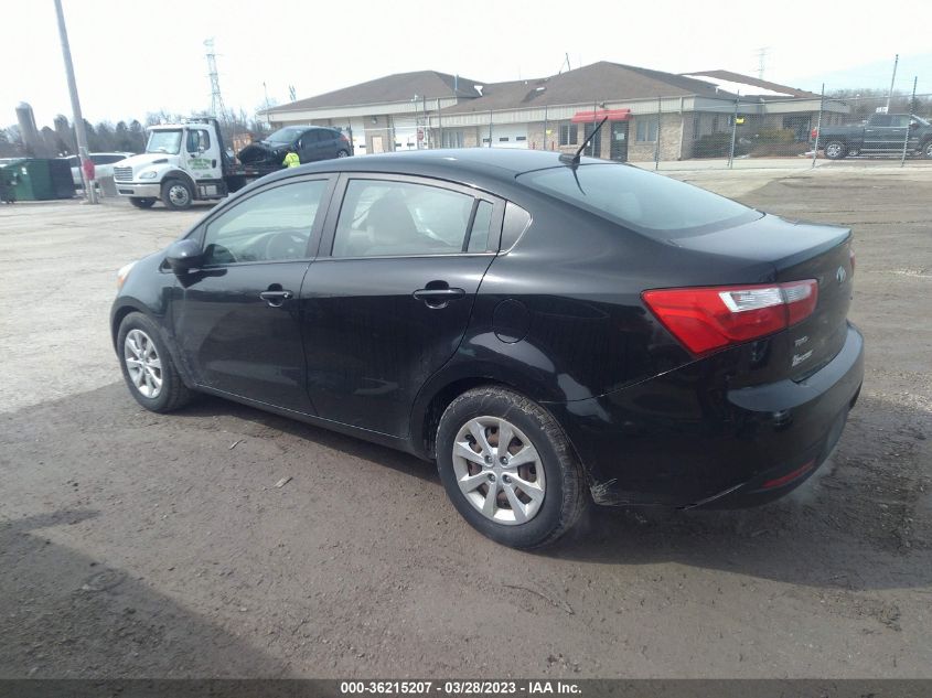 2013 KIA RIO EX - KNADN4A35D6169790