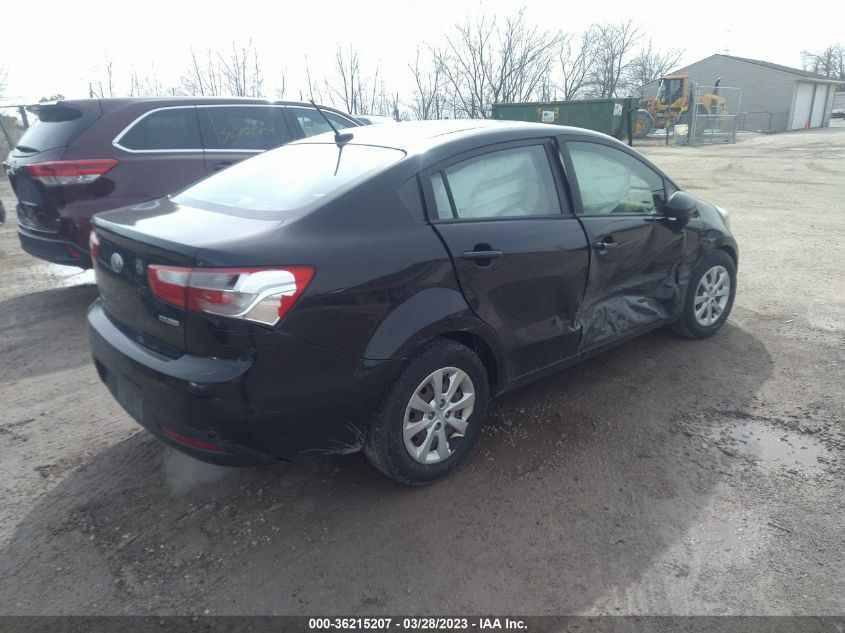 2013 KIA RIO EX - KNADN4A35D6169790