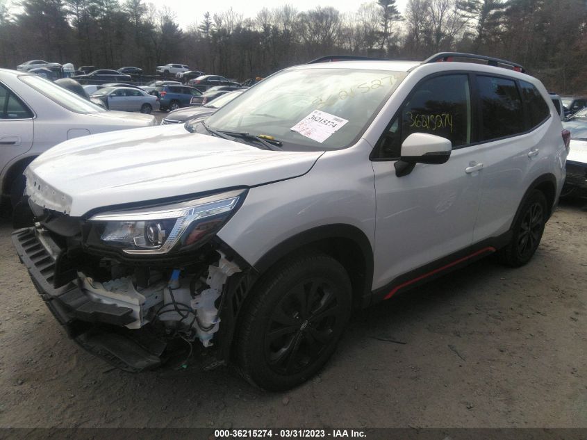2019 SUBARU FORESTER SPORT - JF2SKAPC6KH532335