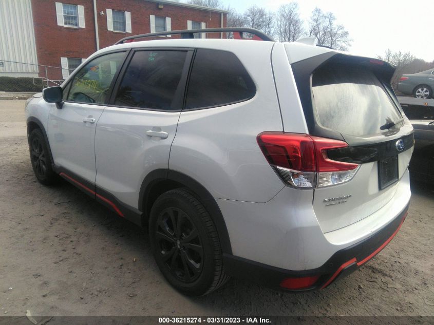 2019 SUBARU FORESTER SPORT - JF2SKAPC6KH532335