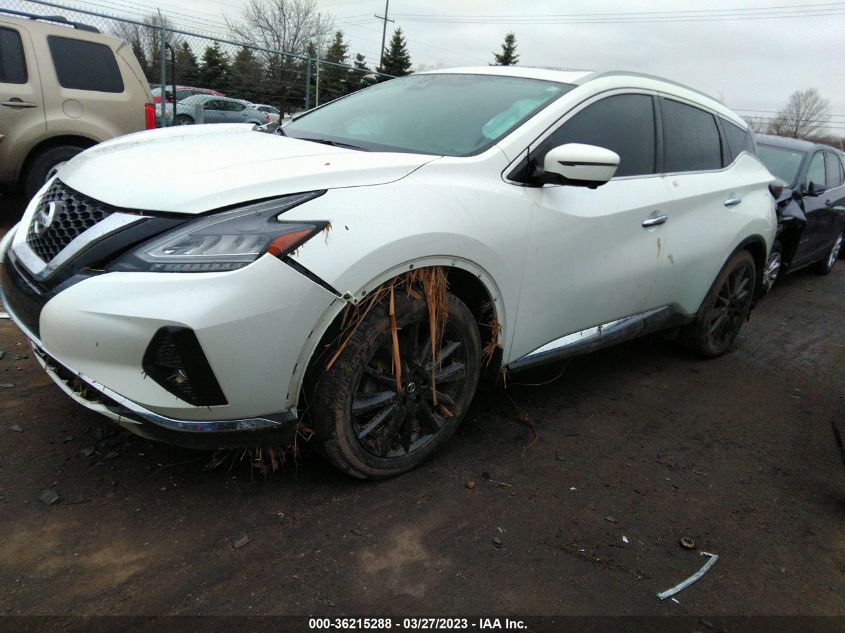 2020 NISSAN MURANO PLATINUM - 5N1AZ2DS5LN174487