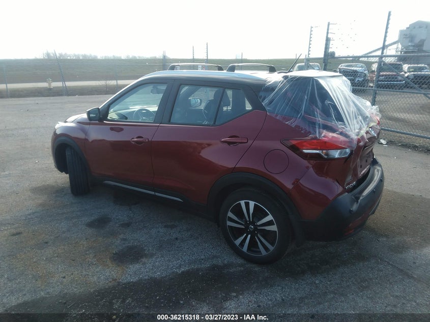 VIN 3N1CP5DV8LL495067 2020 NISSAN KICKS SR