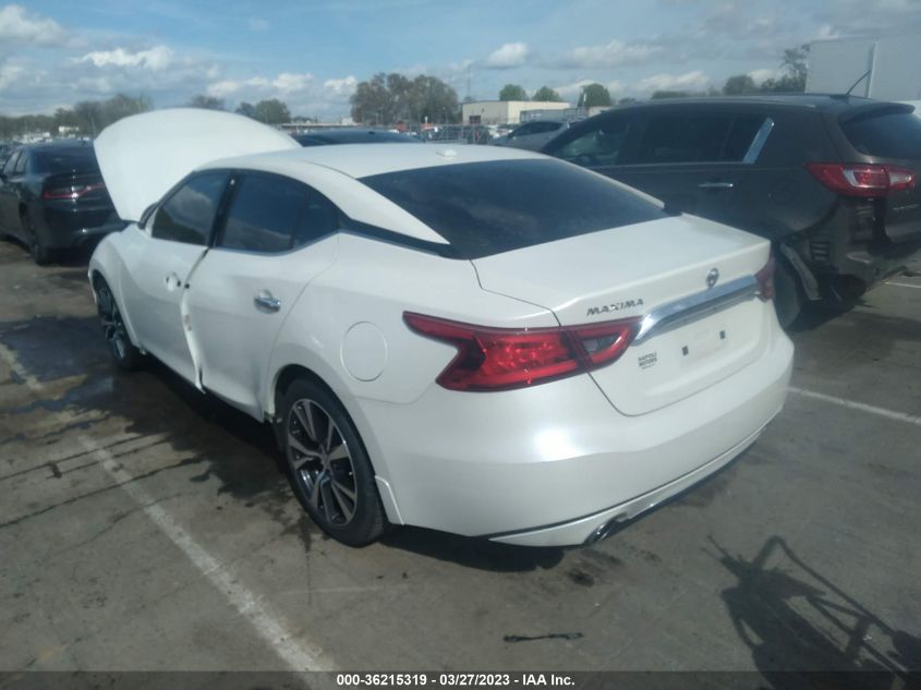 2017 NISSAN MAXIMA S - 1N4AA6AP2HC366316