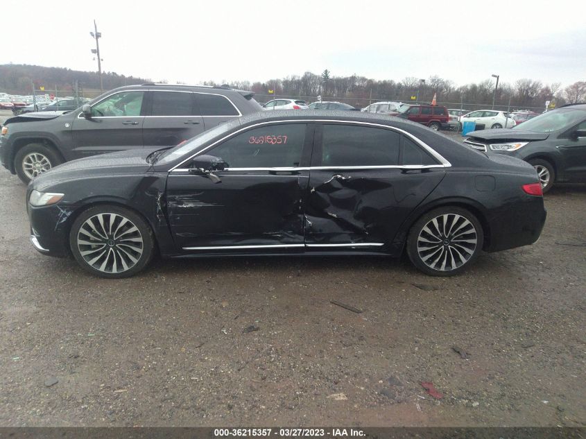2018 LINCOLN CONTINENTAL BLACK LABEL - 1LN6L9BC3J5609290