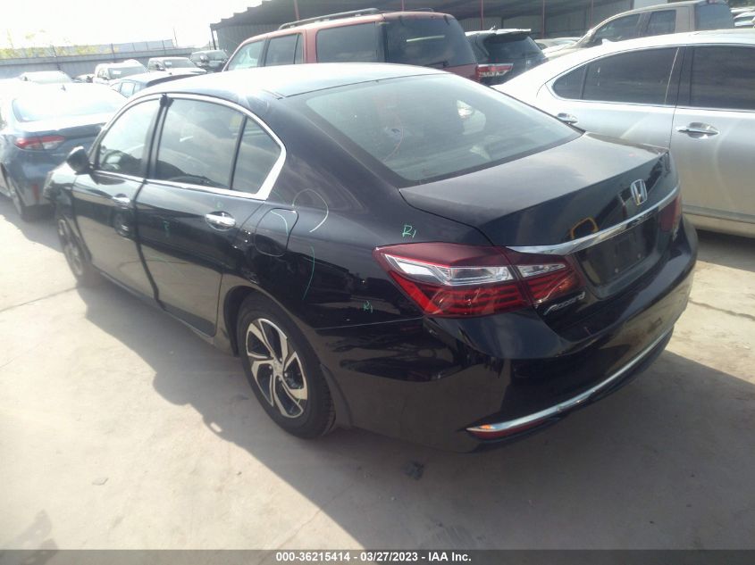 2016 HONDA ACCORD SEDAN LX - 1HGCR2F32GA211447