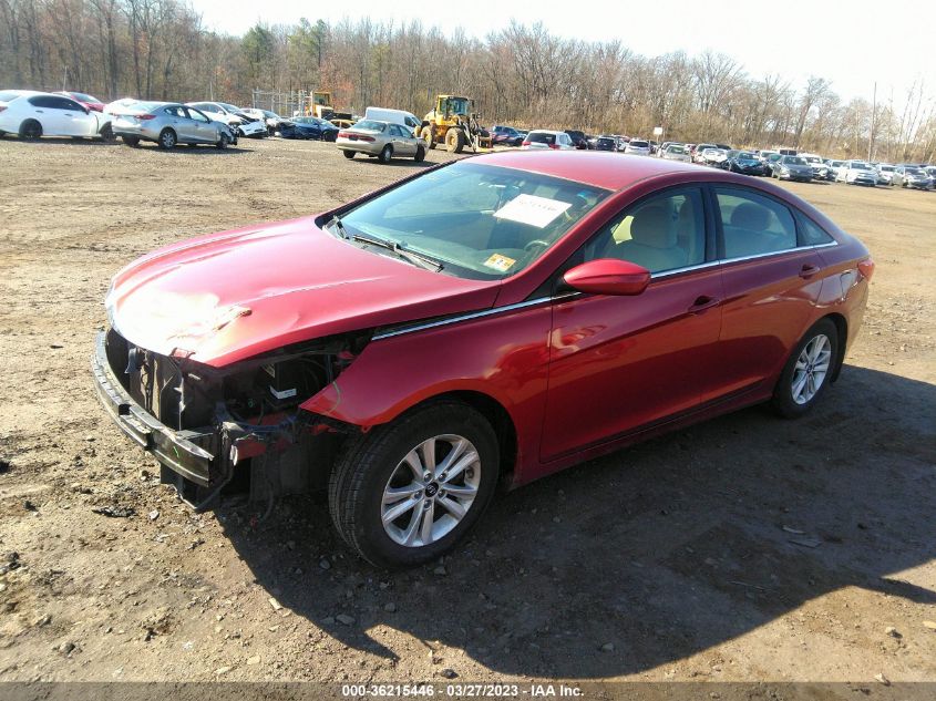 2013 HYUNDAI SONATA GLS PZEV - 5NPEB4AC2DH694988