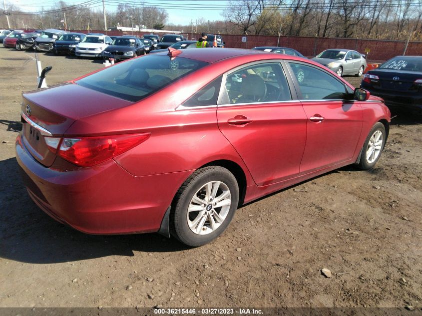 2013 HYUNDAI SONATA GLS PZEV - 5NPEB4AC2DH694988