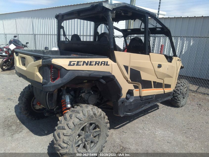 2021 POLARIS GENERAL XP 4 1000 DELUXE RIDE - 3NSGMJ998MH219048