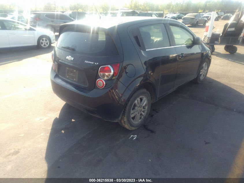 2014 CHEVROLET SONIC LT - 1G1JC6SH0E4144142