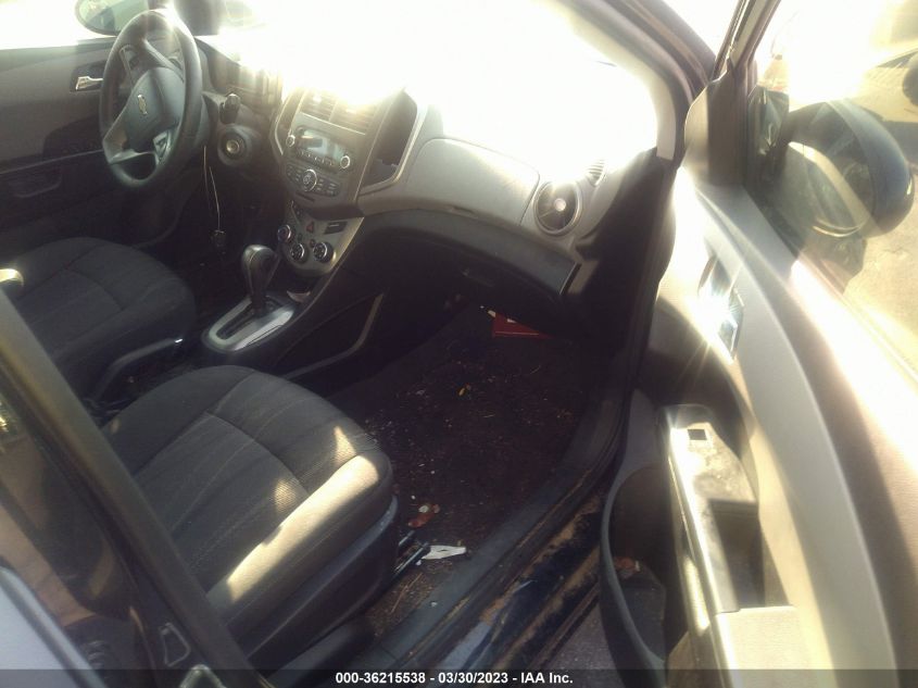 2014 CHEVROLET SONIC LT - 1G1JC6SH0E4144142