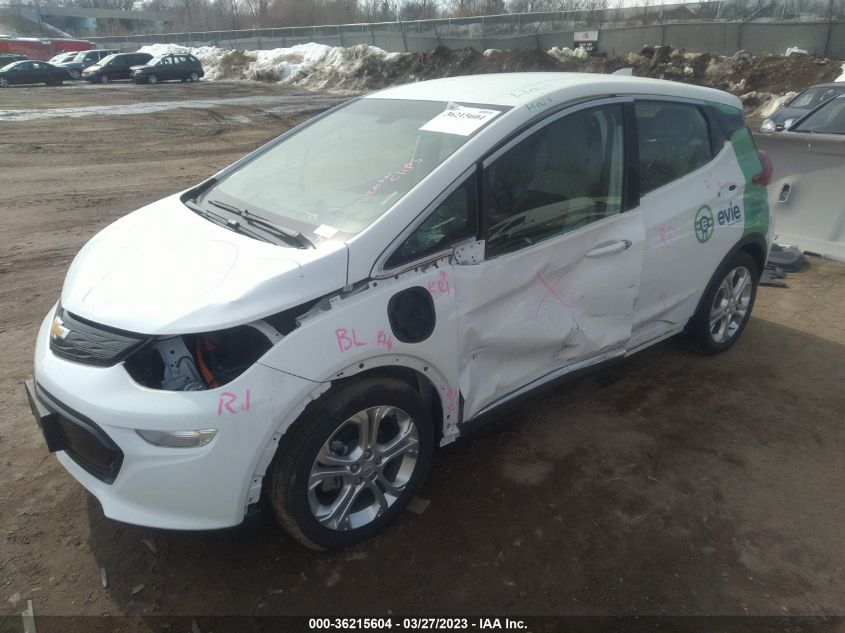 2021 CHEVROLET BOLT EV LT 1G1FY6S06M4108374