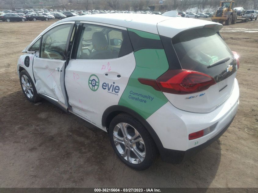 2021 CHEVROLET BOLT EV LT 1G1FY6S06M4108374