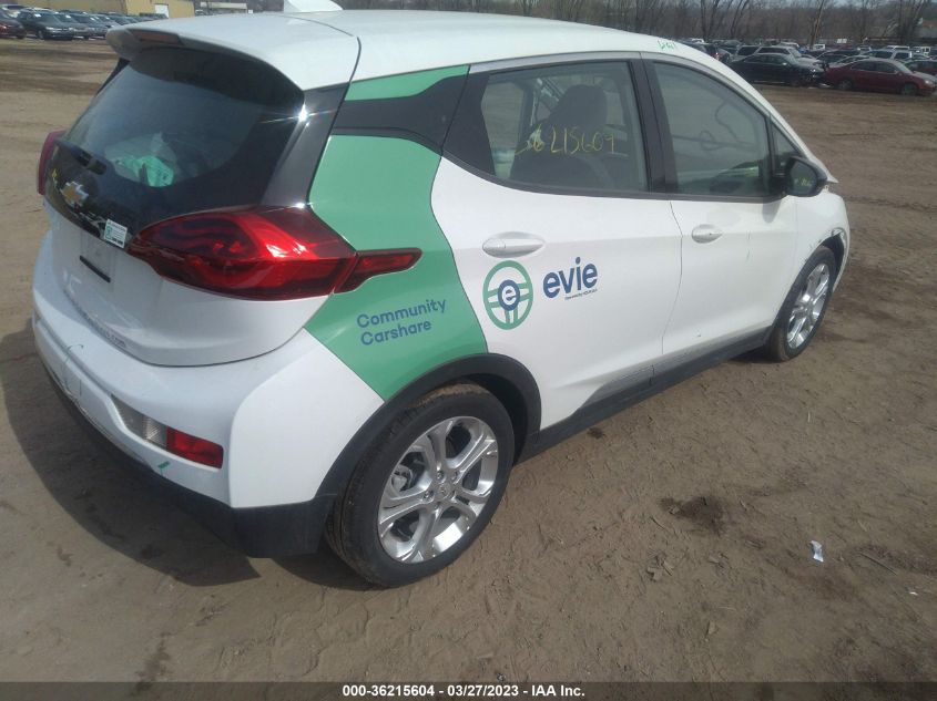 2021 CHEVROLET BOLT EV LT 1G1FY6S06M4108374