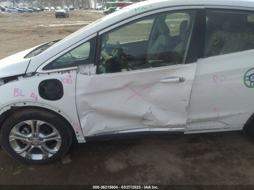 2021 CHEVROLET BOLT EV LT 1G1FY6S06M4108374