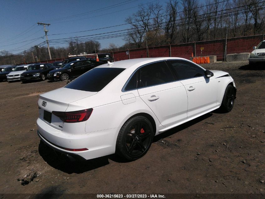 2018 AUDI A4 PREMIUM PLUS - WAUENAF43JA144822