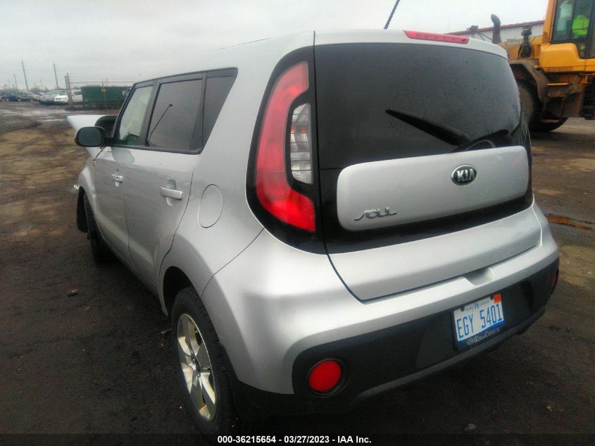 2017 KIA SOUL BASE - KNDJN2A2XH7444877