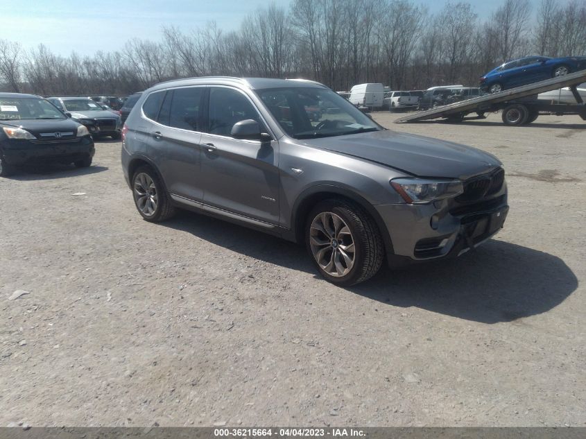 2016 BMW X3 XDRIVE28I - 5UXWX9C5XG0D67162