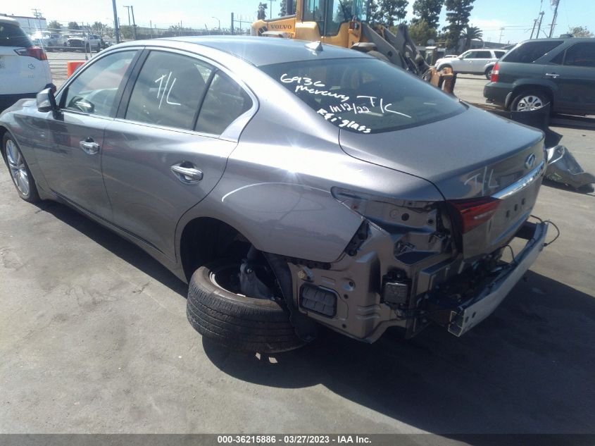 2021 INFINITI Q50 3.0T LUXE - JN1EV7BP4MM704133